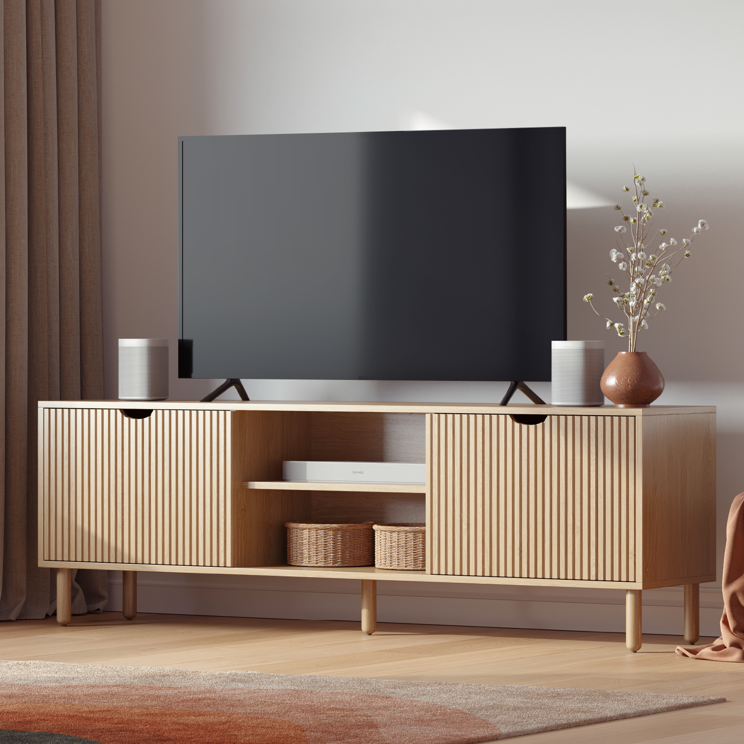 1-Stead-Fluted_TV_Stand-Light_Oak-PDP_v1